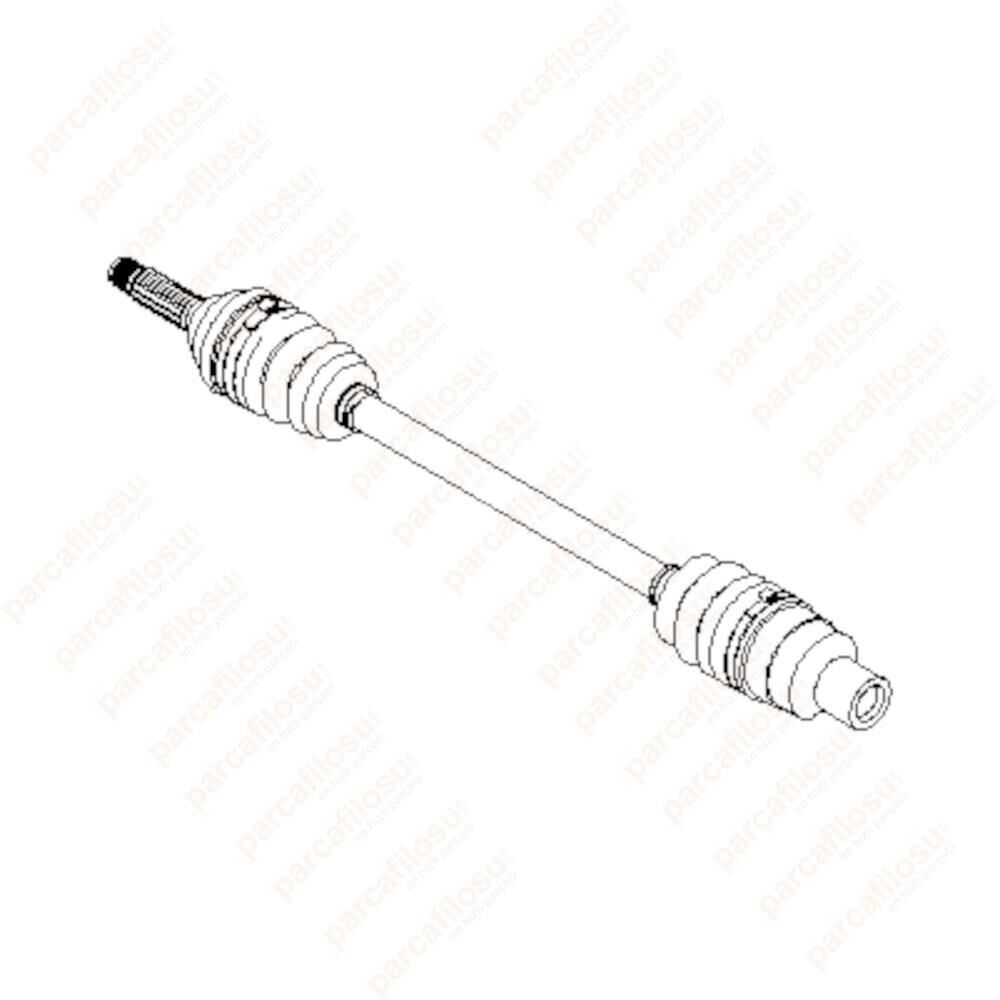 PSA (MOPAR) 95981842 Chevrolet Epica Komple Sağ Aks Orijinal