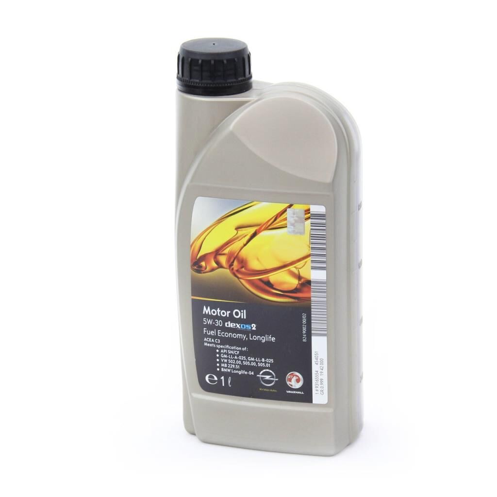 GM Motor Yağı 5W30 Alman Dolum 1 Litre Dexos2