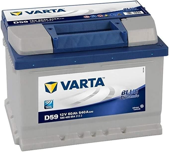 Varta Akü Blue Dynamic 12V 60 Ah 540CCA (Alçak Tip)( Üretim Yılı: 2022 )
