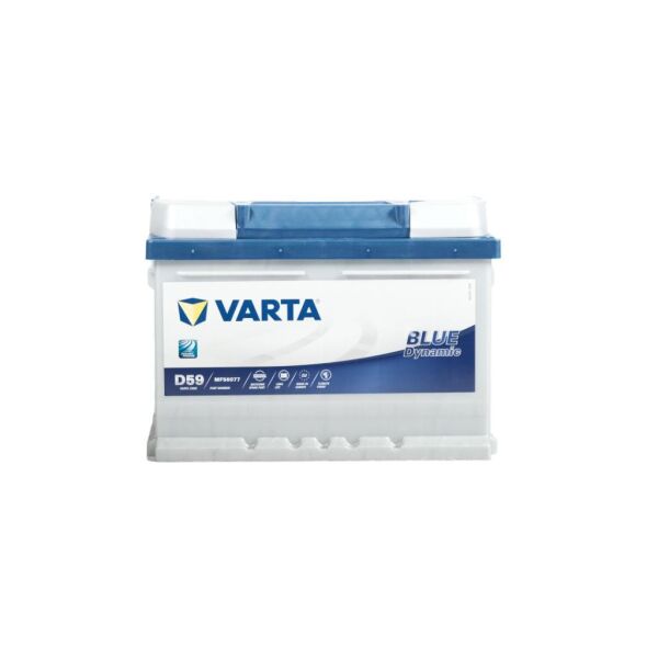 Varta Akü Blue Dynamic 12V 60 Ah 540CCA (Alçak Tip)( Üretim Yılı: 2022 )