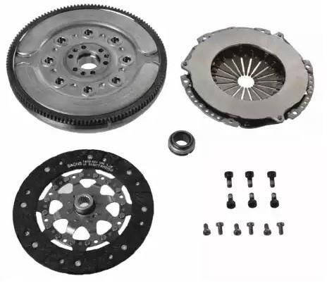 Citroen C5 1.6 Hdi Dizel (Otomatik Vites) Volant Baskı Balata Bilya Debriyaj Seti Sachs Marka