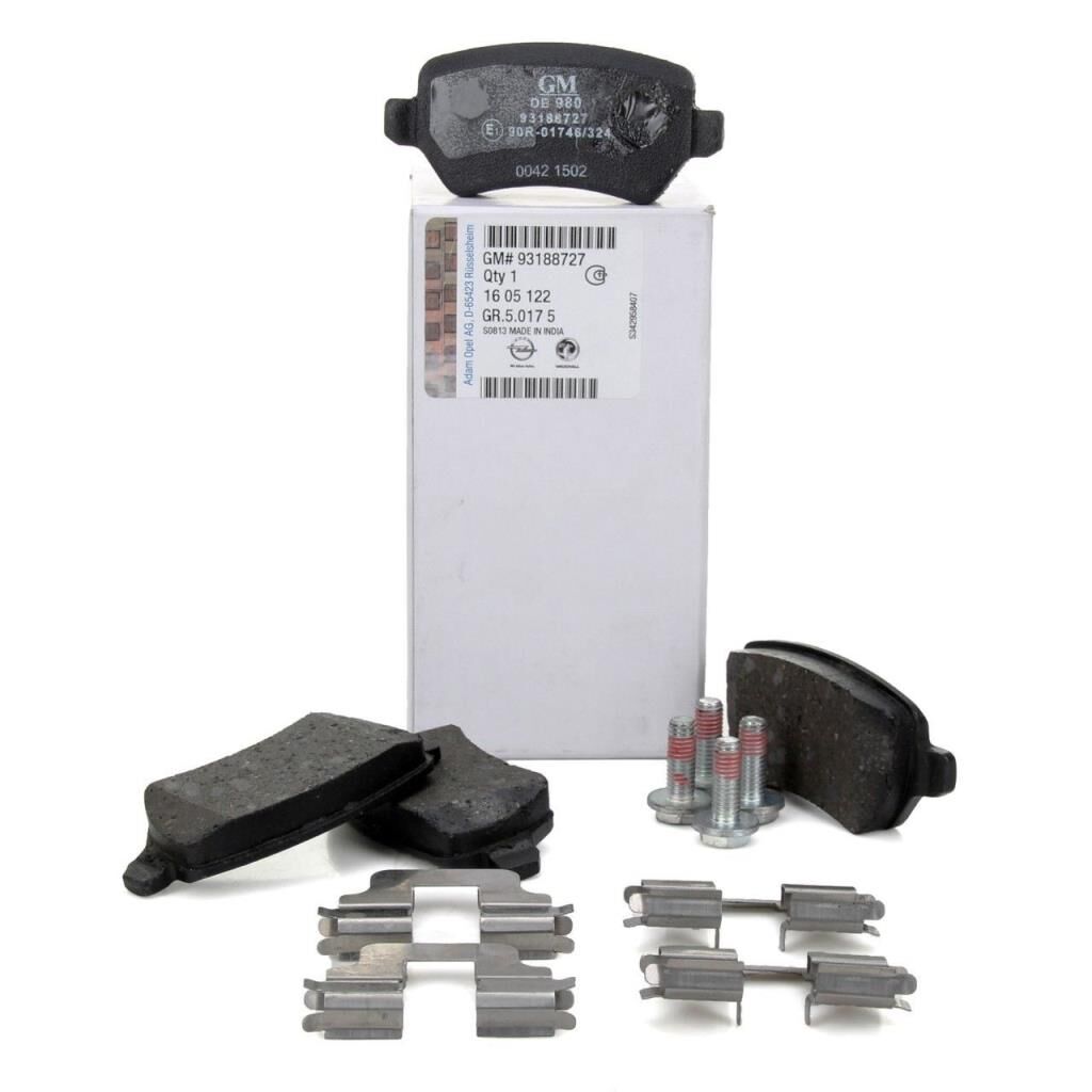 PSA (MOPAR) 93169143 Opel Combo C Arka Fren Balatası Orijinal