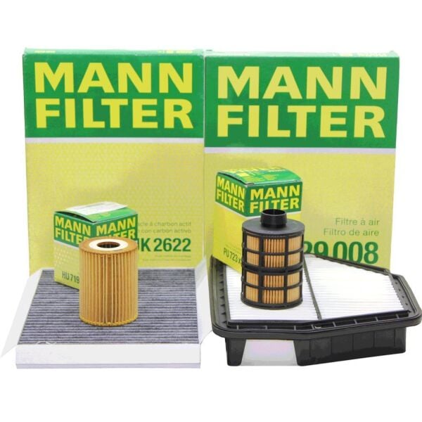 Opel Antara 2.0 Dizel Motor Periyodik Bakım Filtre Seti Mann Marka