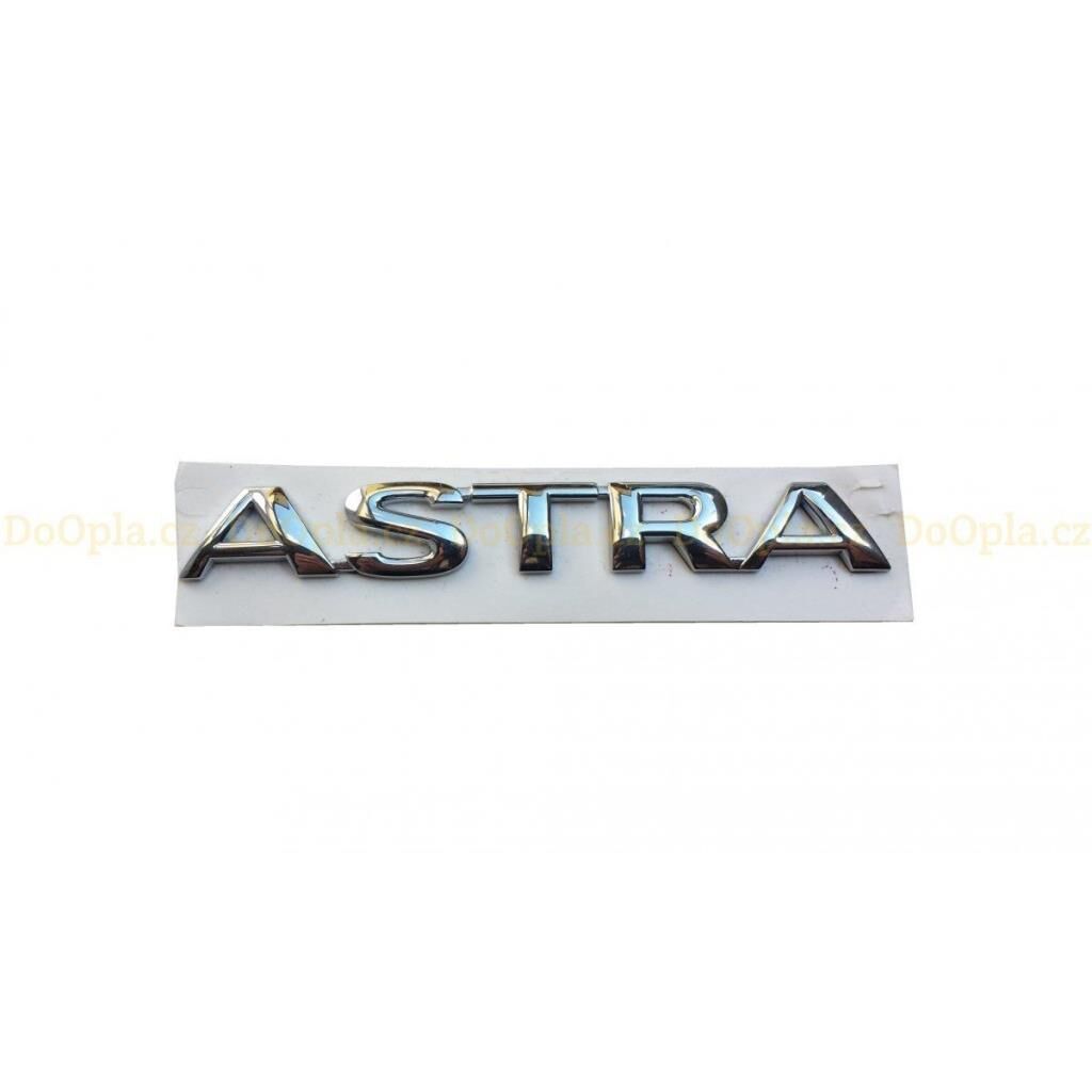 Opel Astra G Arka Bagaj ASTRA Yazısı (GM)