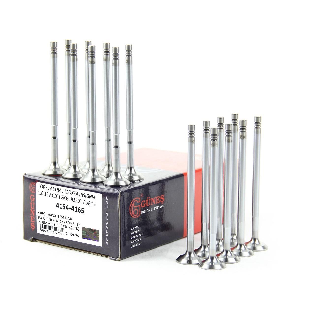 Opel Astra K 1.6 Dizel 136 Beygir Subap Takımı Güneş Marka