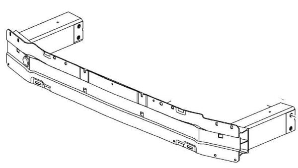 PSA (MOPAR) 39117745 Opel İnsignia B Ön Tampon Demiri Orijinal