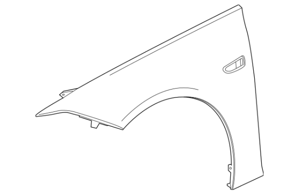 PSA (MOPAR) 39125440 Opel İnsignia B Sağ Ön Çamurluk Orijinal