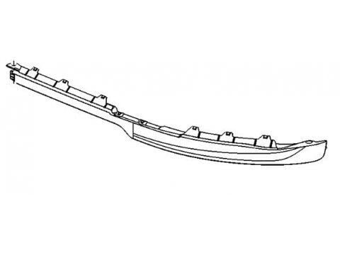 PSA (MOPAR) 39108219 Opel İnsignia B Ön Tampon Alt Lastiği Sol Orijinal