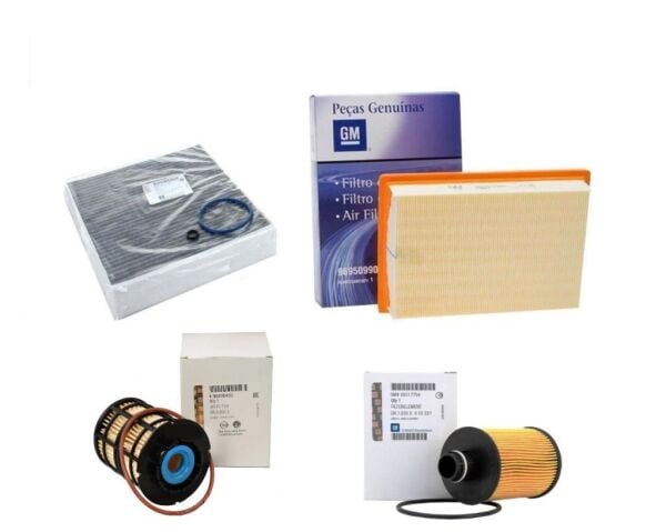 Chevrolet Yeni Aveo 1.3 Dizel Bakım Filtre Seti GM
