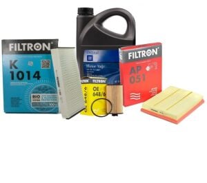 Opel Astra H A16XER Z16XER Benzinli Periyodik Bakım Seti Motor Yağı Dahil