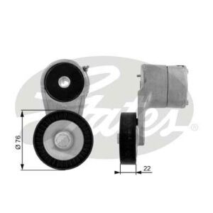 GATES T38212 | Opel Meriva A V Kayış Gergi Kütüğü Komple 1.6 (Z16XE) Gates Marka