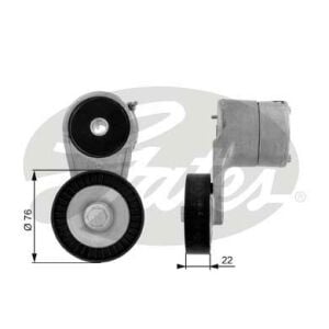 GATES T38212 | Opel Vectra C Kayış Gergi Kütüğü Komple 1.6 1.8 16 Valf Gates Marka
