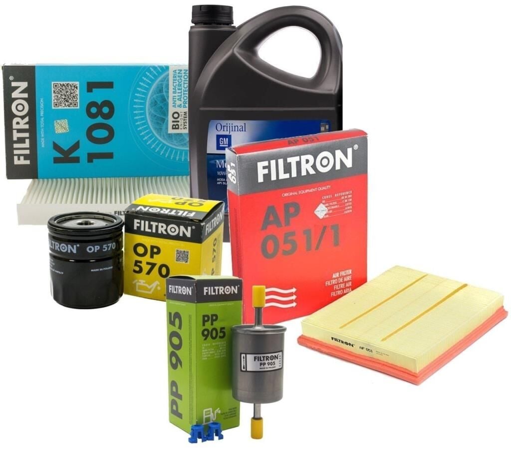 Opel Corsa C 1.4 (Z14XE) Benzinli Motor Bakım Seti Motor Yağı Dahil