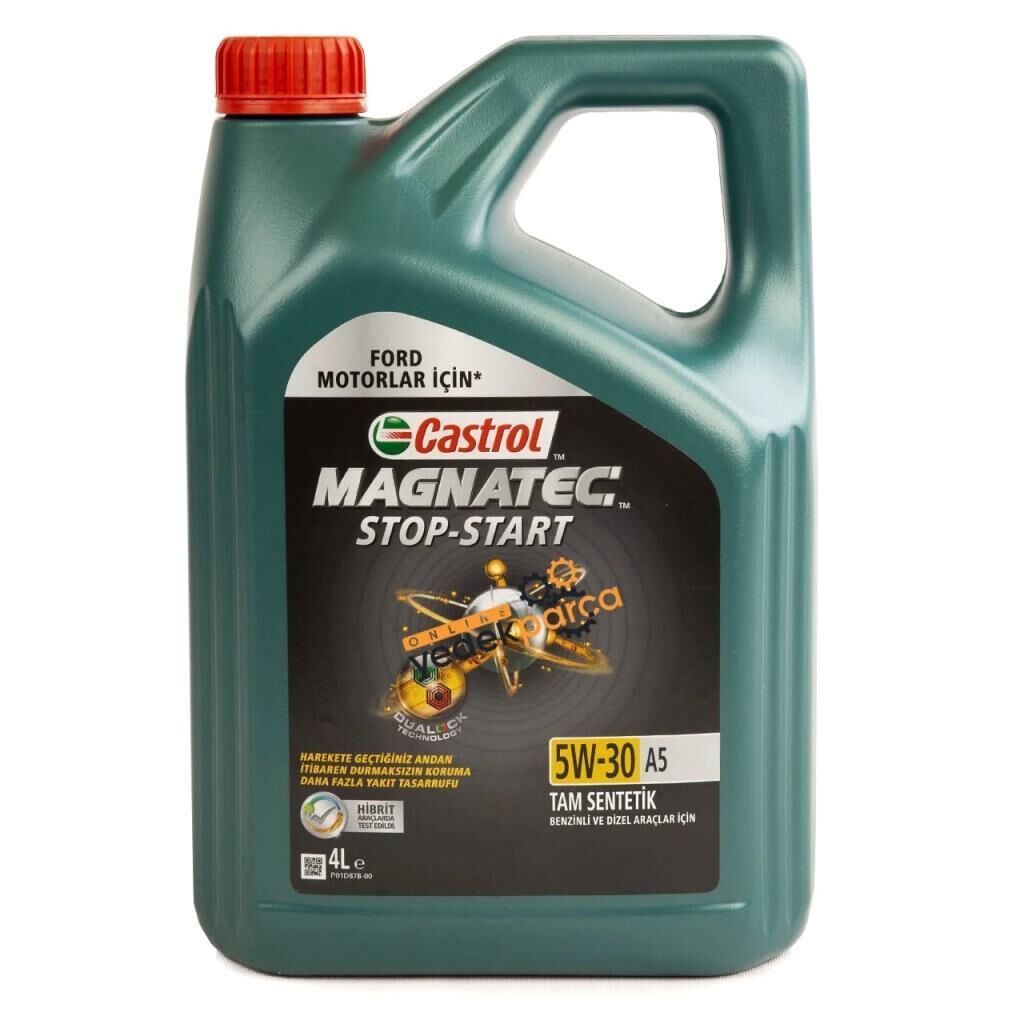 Castrol Magnatec STOP-START 5W-30 A5 4Litre (Yeni Ambalaj)