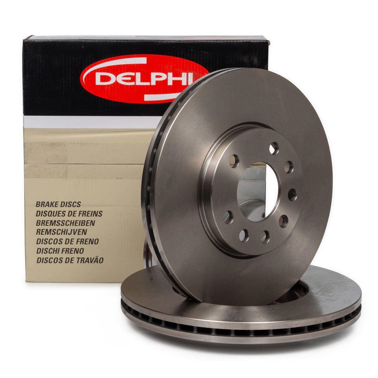 DELPHI BG2443 | Opel Vectra B Ön Fren Disk Takımı 4 Bijon Delphi