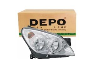 442-1140RMLEMN1 | Opel Astra H Sağ Krom Far Makyajlı 2007- Depo Marka