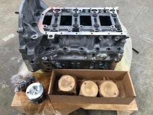 PSA (MOPAR) 16100329800 | Ford Fiesta 2008-2018 1.6 TDCI Euro 5 Motor Bloğu (Piston Sekmanlı) Orijinal 1610032980