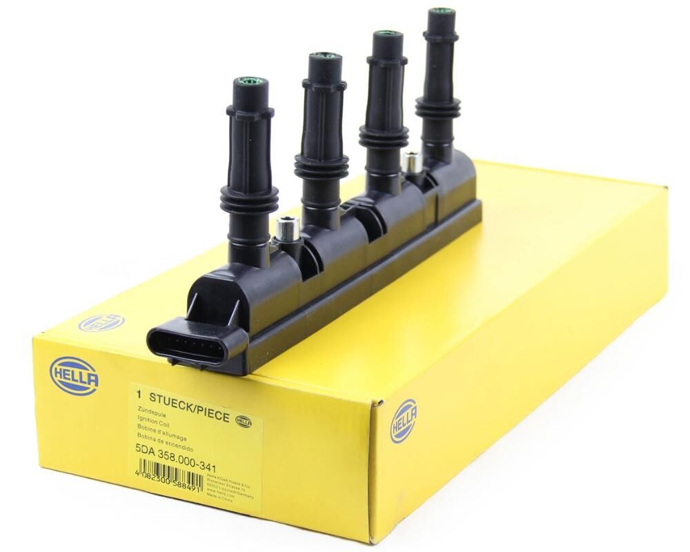 HELLA 5DA 358 000-341 | Chevrolet Yeni Aveo 1.2 / 1.4 Ateşleme Bobini