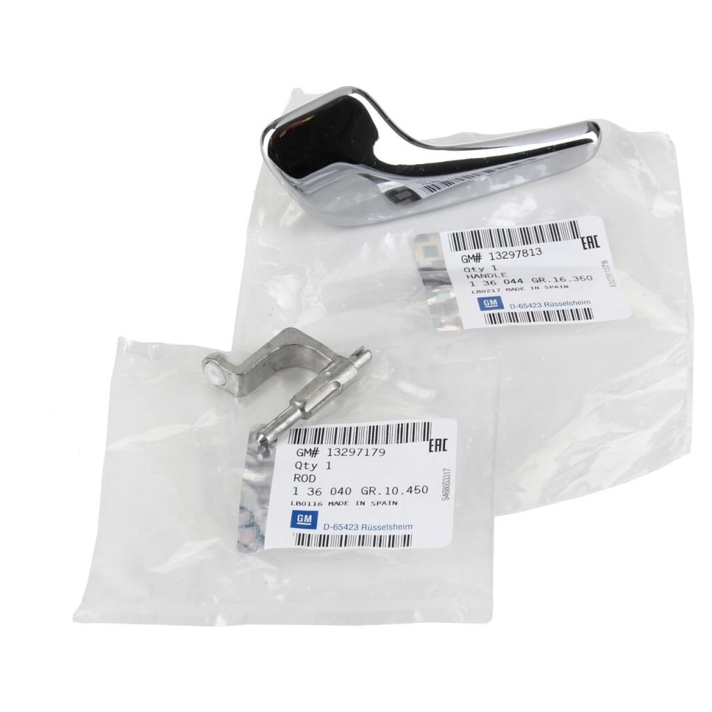 Opel Corsa D Sol İç Kapı Kolu Kromu ve Çekme Çubuğu GM