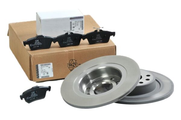 PSA (MOPAR) 93186300 Opel Vectra C Arka Fren Diski ve Balatası Orijinal