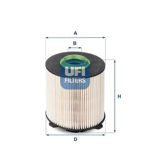 Opel Zafira C Dizel Mazot Filtresi 1.6 B16DTH 2.0 Ufi