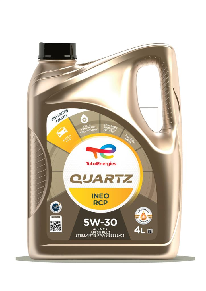 TOTAL 236137 | Total Quartz Ineo RCP 5W-30 4 Litre Motor Yağı