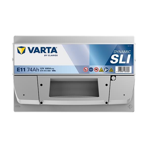 VARTA 574012068 | Akü Blue Dynamic E11 Start-Stop 12V 74AH 680A Varta