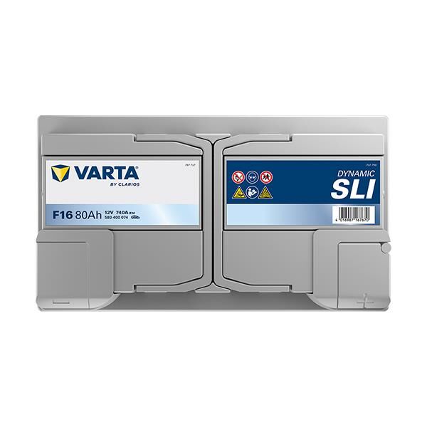 VARTA 580400074 | Akü Blue Dynamic F16 Start-Stop 12V 80AH 740A Varta
