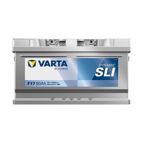 VARTA 580406074 | Akü Blue Dynamic F17 Start-Stop 12V 80AH 740A Varta