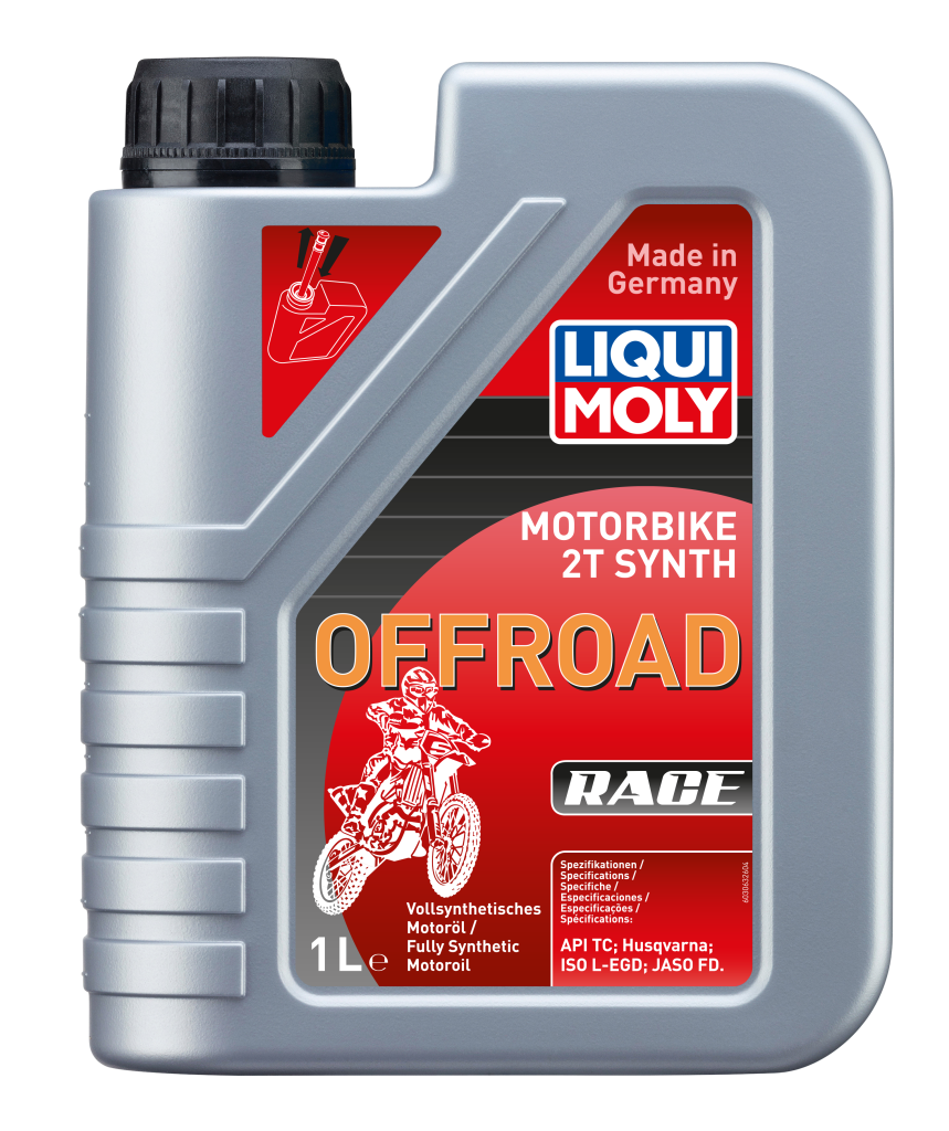 LIQUI MOLY | 3063 Motorbike 2T Synth Offroad Race Tam Sentetik 2T Yağ 1 Litre