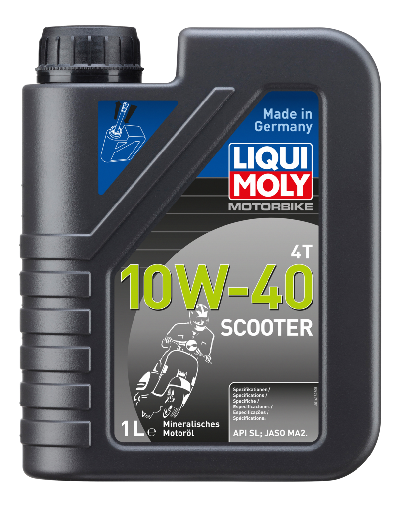 LIQUI MOLY | 1618 Motorbike 4T 10W-40 Scooter Mineral Motosiklet Yağı 1 Litre