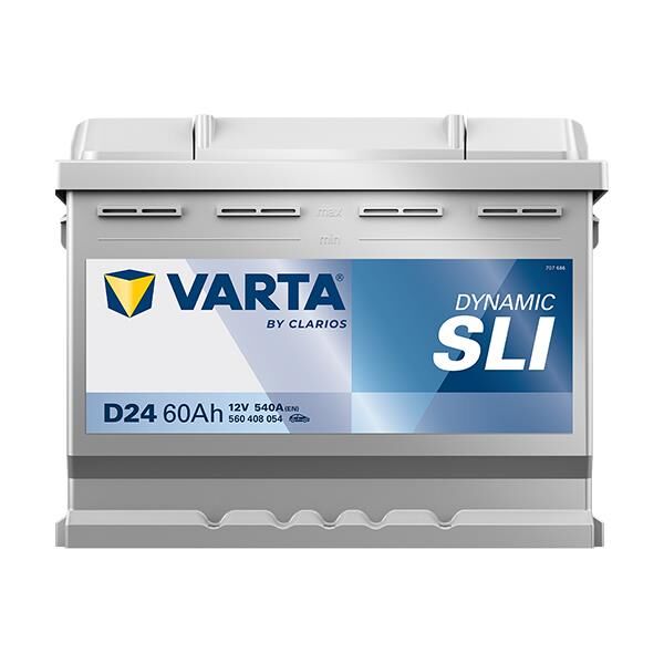 VARTA 560408054 | Akü Blue Dynamic Agm Start-Stop D24 12V 60 AH 540A Varta