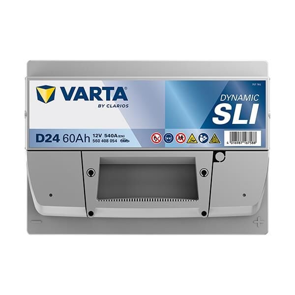 VARTA 560408054 | Akü Blue Dynamic Agm Start-Stop D24 12V 60 AH 540A Varta