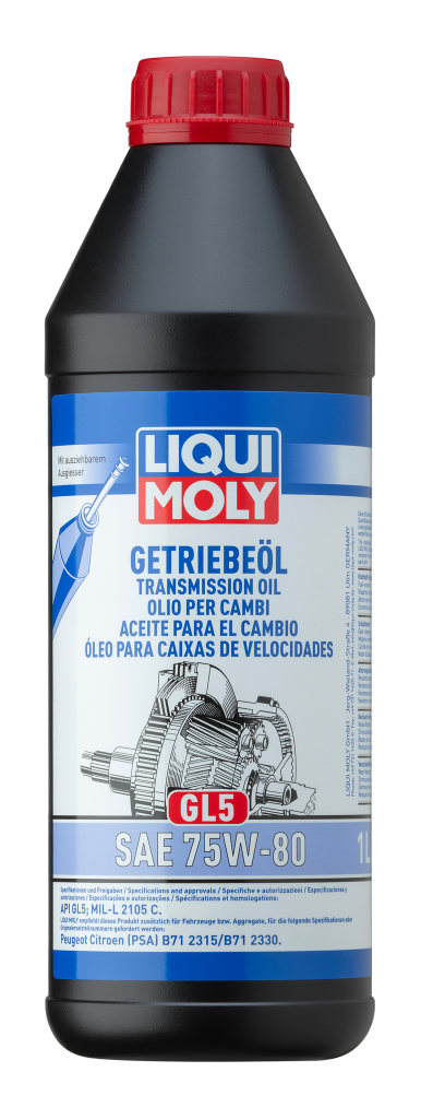 LIQUI MOLY | 3658 Gear Oil GL5 75W-80 Şanzıman Yağı 1 Litre
