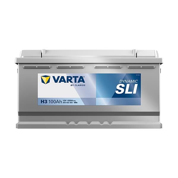 VARTA 600402083 | Akü Silver Dynamic Agm Start-Stop H3 12V 100AH 830A Varta