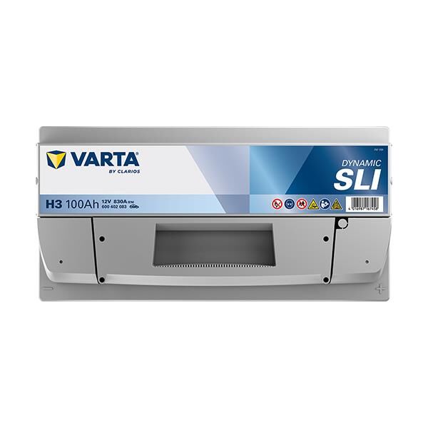VARTA 600402083 | Akü Silver Dynamic Agm Start-Stop H3 12V 100AH 830A Varta