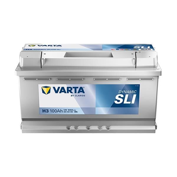 VARTA 600402083 | Akü Silver Dynamic Agm Start-Stop H3 12V 100AH 830A Varta