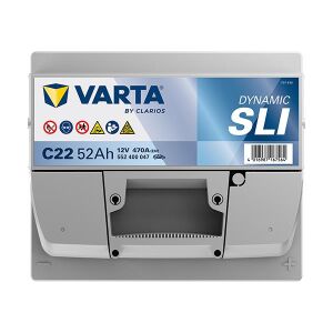 VARTA 552400047 | Akü Blue Dynamic Start-Stop C22 12V 52AH 470A Varta