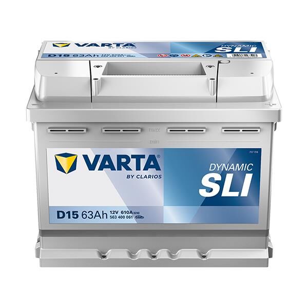 VARTA 563400061 | Akü Silver Dynamic Agm Start-Stop D15 12V 63 AH 610A Varta