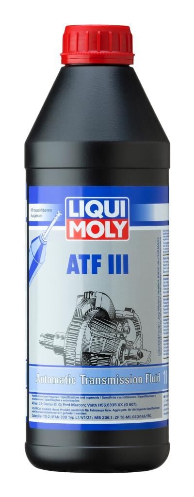 LIQUI MOLY | 1043 ATF III Direksiyon ve Otomatik Şanzıman Hidroliği 1 Litre