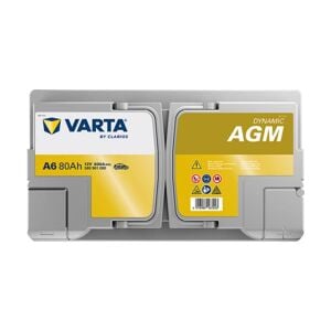 VARTA 580901080 | Akü Silver Dynamic Agm Start-Stop A6 12V 80AH 800A Varta