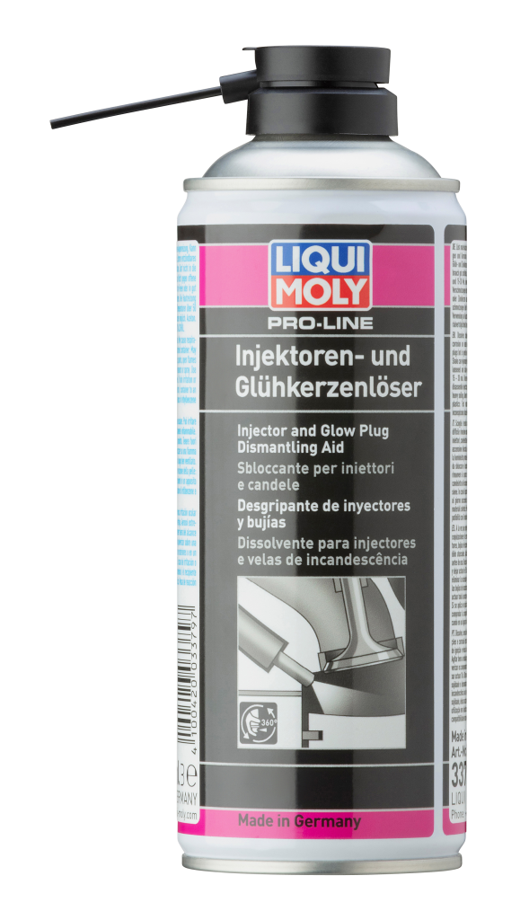 LIQUI MOLY | 3379 Pro-Line Enjektör ve Kızdırma Bujisi Sökme Yardımcı Spreyi 400 ml