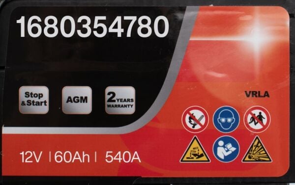 EUROREPAR 1680354780 | 60 Amper Akü 60Ah 540A Eurorepar