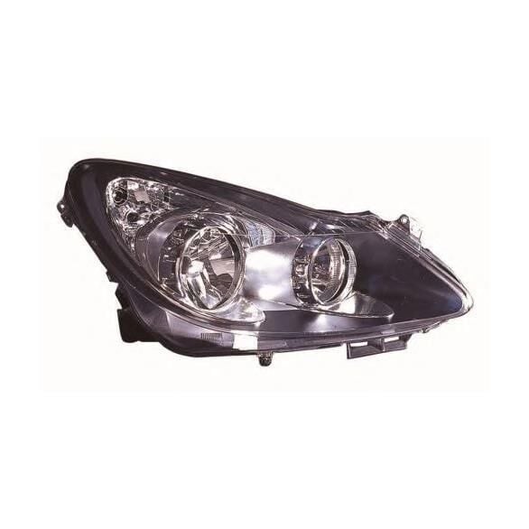 442-1149L-LDEM2 | Opel Zafira B Far Sol Siyah Zemin 2005-2010 Depo Marka