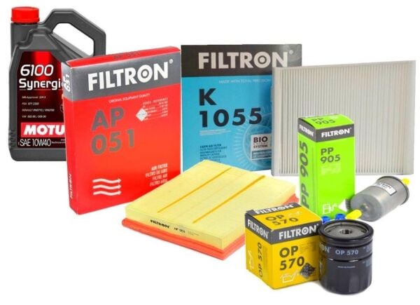 Opel Astra G 1.4 1.6 16 Valf Benzinli Motor Bakım Seti Filtron Yağ Dahil