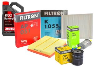 Opel Astra G 1.4 1.6 16 Valf Benzinli Motor Bakım Seti Filtron Yağ Dahil