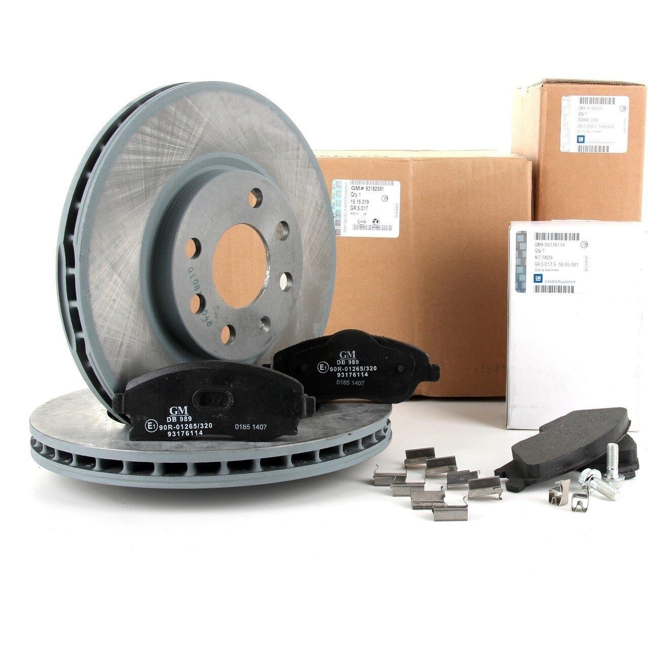 Opel Corsa C 1.3 / 1.4 Ön Fren Disk Balata Takımı GM
