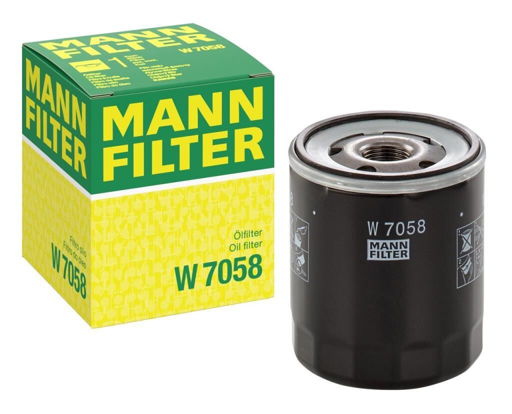 MANN W 7058 | Peugeot 2008 1.2 Yağ Filtresi Mann