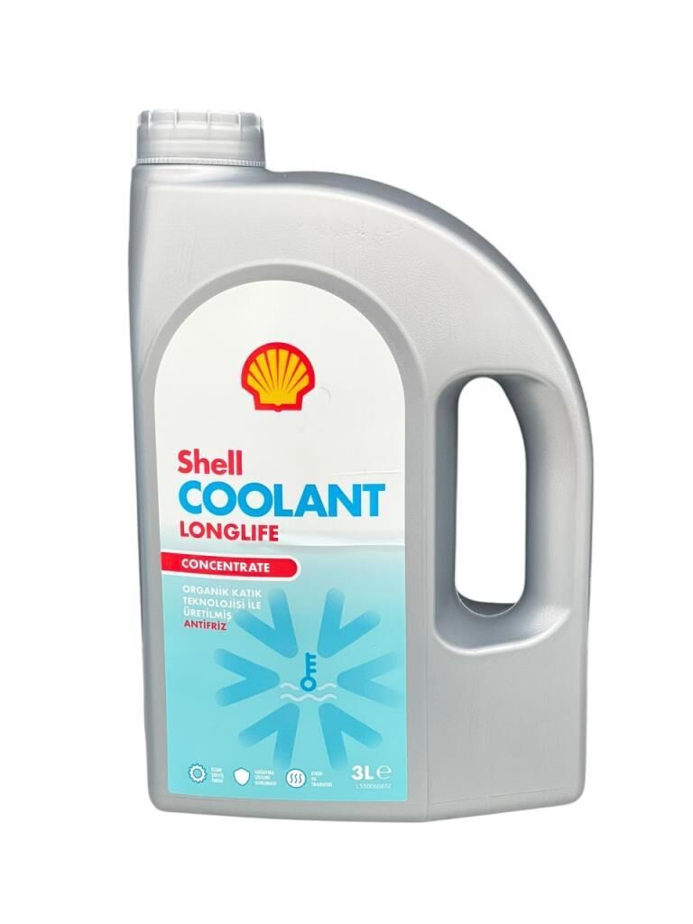 Shell Coolant Longlife M Concentrate 3L Kırmızı Antifriz