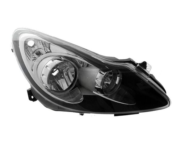 VALEO 43380 | Opel Corsa D Sağ Ön Far Füme 2007 Valeo